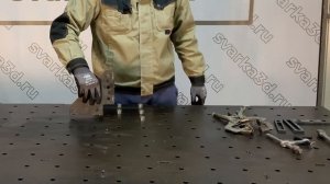 На что способен сварочный стол? Обзор сварочного стола 2х1 метр.