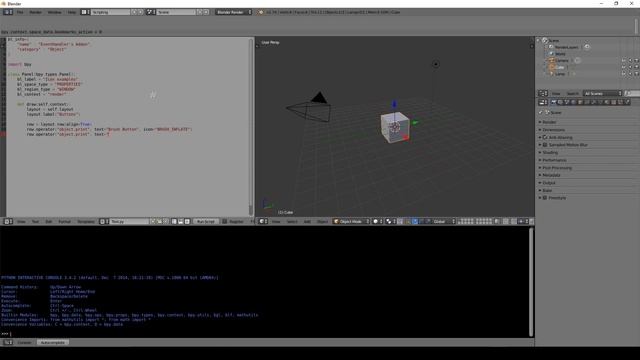 Let's Show #224 - Blender Python Tutorial - Set Button Icons Addon | Operator смотреть онлайн