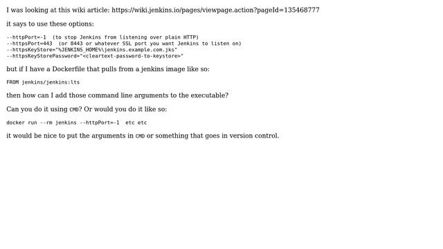 Getting Jenkins to use TLS / SSL with Docker смотреть онлайн