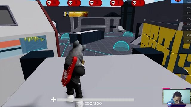 ROBLOX FREE BLOX Funny moment : FREE FIRE but in the ROBLOX | CrewTV #37 смотреть онлайн