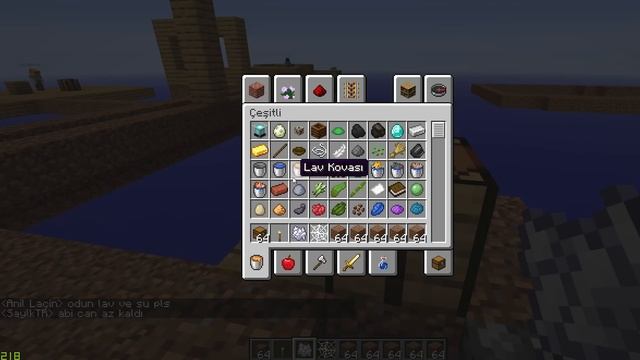 100 kişiyle minecraft skyblock oynadık... смотреть онлайн