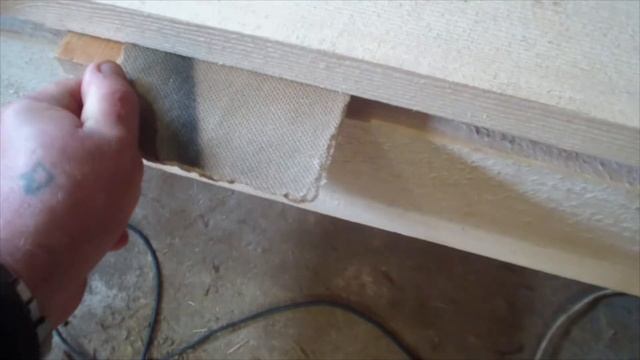 Как выровнять брус лаги на полу 150 мм на 150 мм. How to level a timber floor from 150 mm to 150 mm смотреть онлайн
