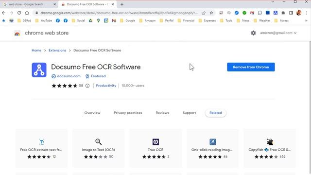 Convert Images to Text Automatically with Free OCR Software Extension for Google Chrome from Docsum смотреть онлайн