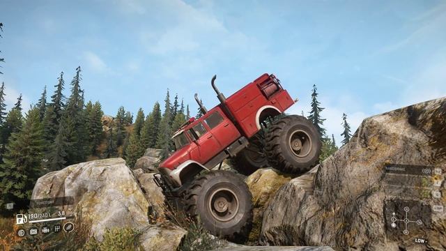 SnowRunner Mods - International Loadstar 1700 Monster Truck Driving Offroad смотреть онлайн