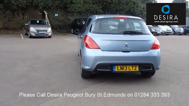 LN13LTZ Peugeot 308 Diesel Hatchback Active 1.6l DESIRA BURY ST EDMUNDS PEUGEOT смотреть онлайн