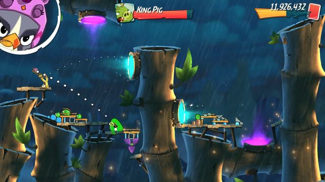 Angry Birds 2 - Boss Battle (King Pig) смотреть онлайн