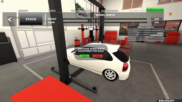 TURNING THE 1998 HONDA CIVIC TYPE R INTO A DRAG CAR! || Roblox - Southwest Florida смотреть онлайн