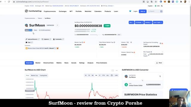 SurfMoon - обзор белой книги, и МаркетКэп смотреть онлайн
