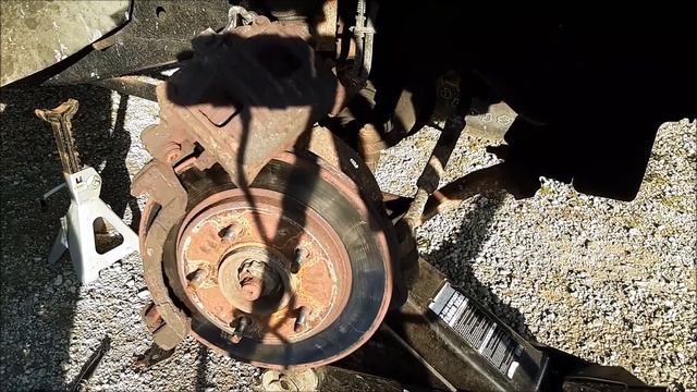 Ford Expedition Drilled Rotor install the hard way part 1 смотреть онлайн