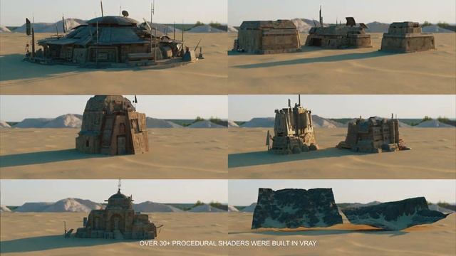 Dune city [3DSMax, V-Ray] смотреть онлайн