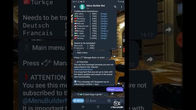 ?TELEGRAM BOT OCHISH #2023 / QANDAY QILIB TELEGRAM BOT YARATSA BOʻLADI / TEKIN смотреть онлайн