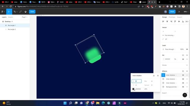 CREATE GLASSMORPHISM EFFECT IN FIGMA смотреть онлайн