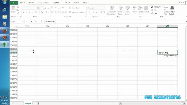 Excel 2013 Tutorial 1 In HINDI - Basic Task (Part 1 ) смотреть онлайн