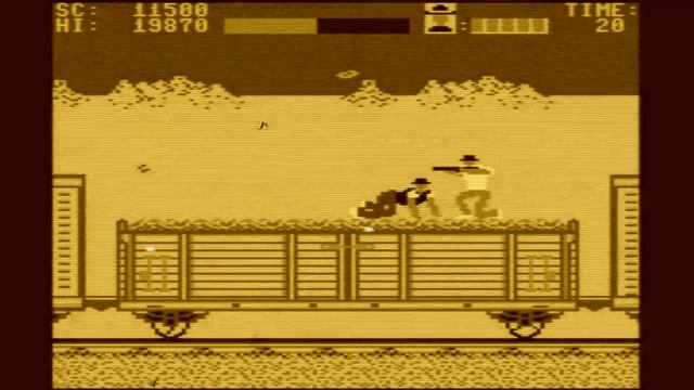 C64 Express Raider (with old-timey filters) смотреть онлайн
