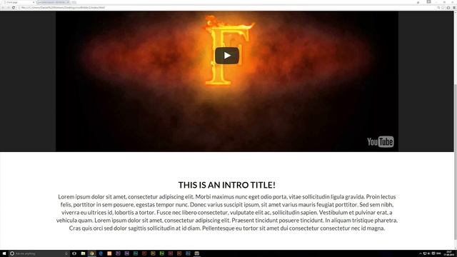 Create text on website using HTML - Learn HTML front-end programming смотреть онлайн