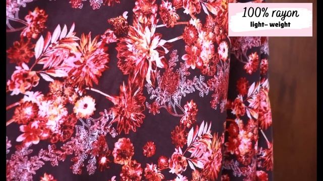 HUGE Rayon & Crepe fabric haul PLUS pattern pairings! смотреть онлайн