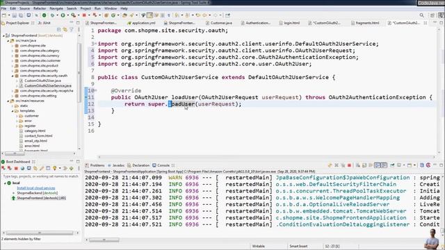 Spring Boot OAuth2 Social Login with Facebook Example смотреть онлайн