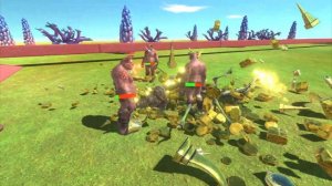 Mantis Evolution VS Infernals Army - Animal Revolt Battle Simulator