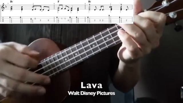 【Lava】- Ukulele Fingerstyle (Easy Version) смотреть онлайн