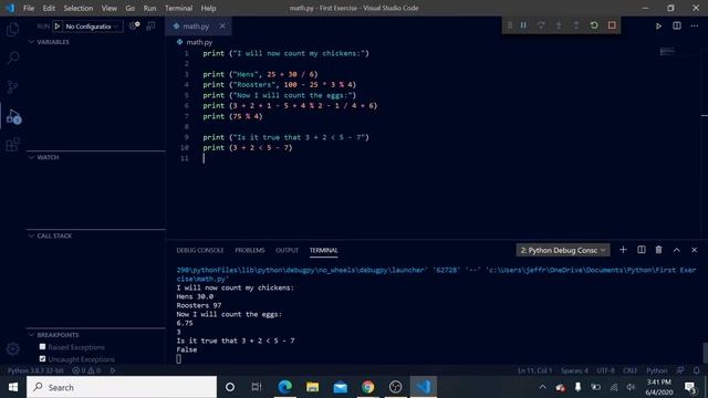 Python | Learning Math Operators and Variables Pt. 1 | Tech Asian смотреть онлайн