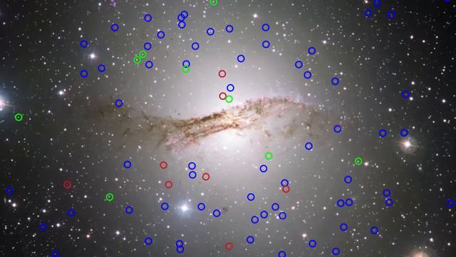 Panning across the giant elliptical galaxy Centaurus A (NGC 5128) and its strange globular clusters смотреть онлайн