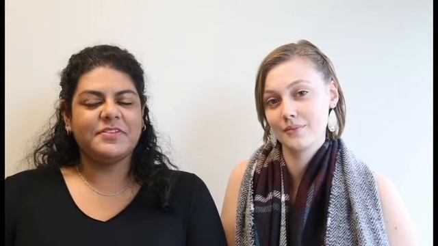 Asha and Francesca Talk International Studies - Part One смотреть онлайн