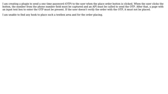 Wordpress: How to add custom functionality after woocommerce place order button? смотреть онлайн
