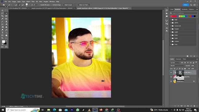 How to Change the Color of Clothing in Photoshop #phlearn #photoshoptutorial #frequencyseparation смотреть онлайн