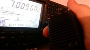 КВ усилитель BJ300 - испытание на 7 мГц