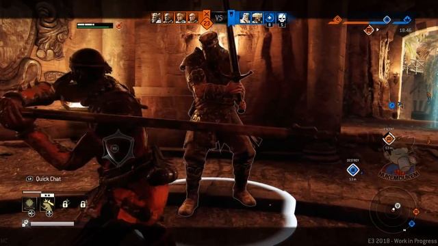 For Honor Marching Fire Shaolin Gameplay Breach Mode Tiandi PC PS4 Xbox One Starter Edition смотреть онлайн