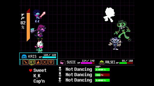 DELTARUNE Chapter 1 & 2 - All Bosses & Endings