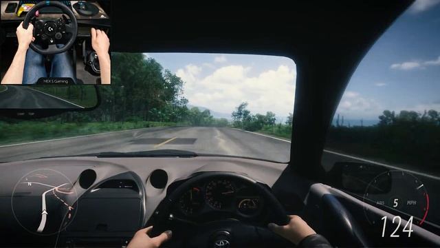 This Toyota Celica is AWESOME - FH5 (Steering Wheel + Shifter) смотреть онлайн