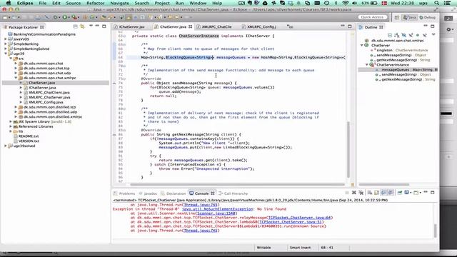 Chat eksempel: gennemgang af XML-RPC смотреть онлайн