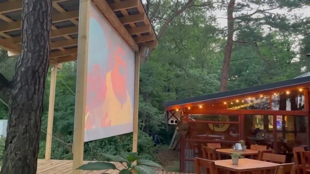 Летняя террасса в Куршале