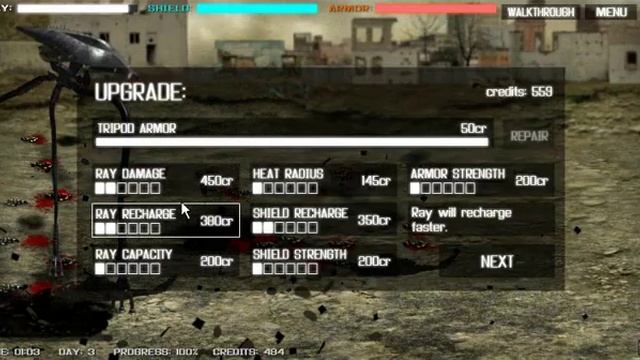 Tripod Attack Walkthrough 1 смотреть онлайн
