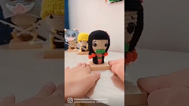 Kimetsu no yaiba personajes en Amigurumí ???@tatianasilvabolsosyaccesorios смотреть онлайн