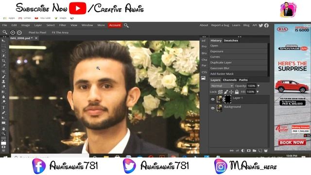 Use Photoshop Online For Free Without Any Watermark || Online Photo Editor For Free
