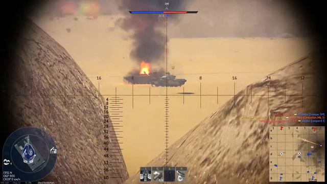 WAR THUNDER Leopard 1 на 7.7 смотреть онлайн