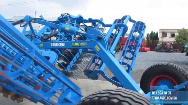 Дисковая борона Lemken Rubin 9/500 KUEA (2012) смотреть онлайн