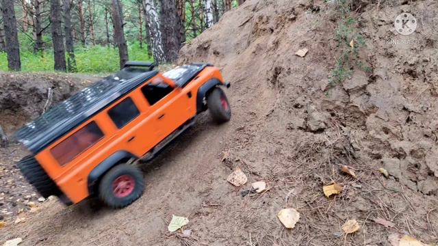 Неудачные моменты, remo hobby trial rigs, double eagle land rover defender - e101-003 4x4 смотреть онлайн