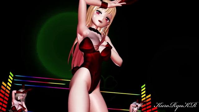 [MMD MUSIC VIDEO] Marin & Asuna & Noel - Chi Mat Ba Ram смотреть онлайн