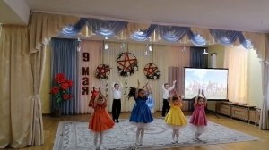 танец "Счастливое детство" воспитанники старшей группы #ДеньПобеды2022