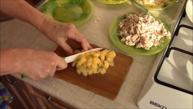 Салат "Цветущий гранат" смотреть онлайн