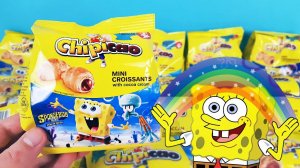ГУБКА БОБ В БЕГАХ Круассаны ЧИПИКАО фишки МУЛЬТИК SpongeBob on the Run Chipicao surprise unboxing