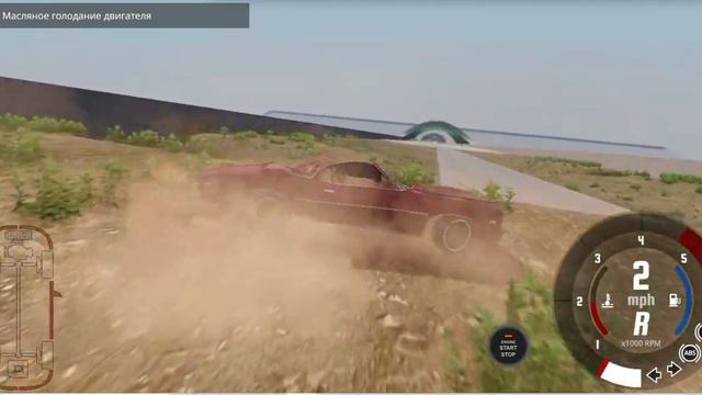 BeamNG drive Разбиваем машины на невероятном спуске смотреть онлайн