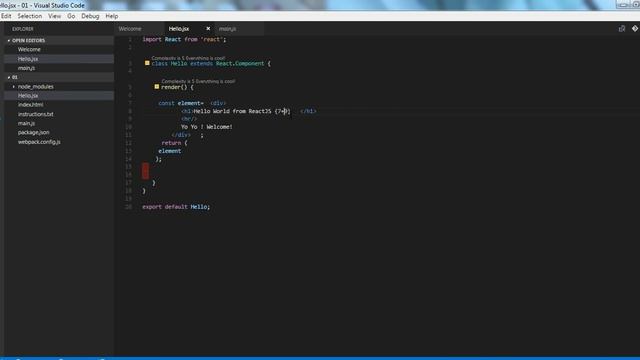 React JS Tutorials | Introduction to JSX and Working ! смотреть онлайн