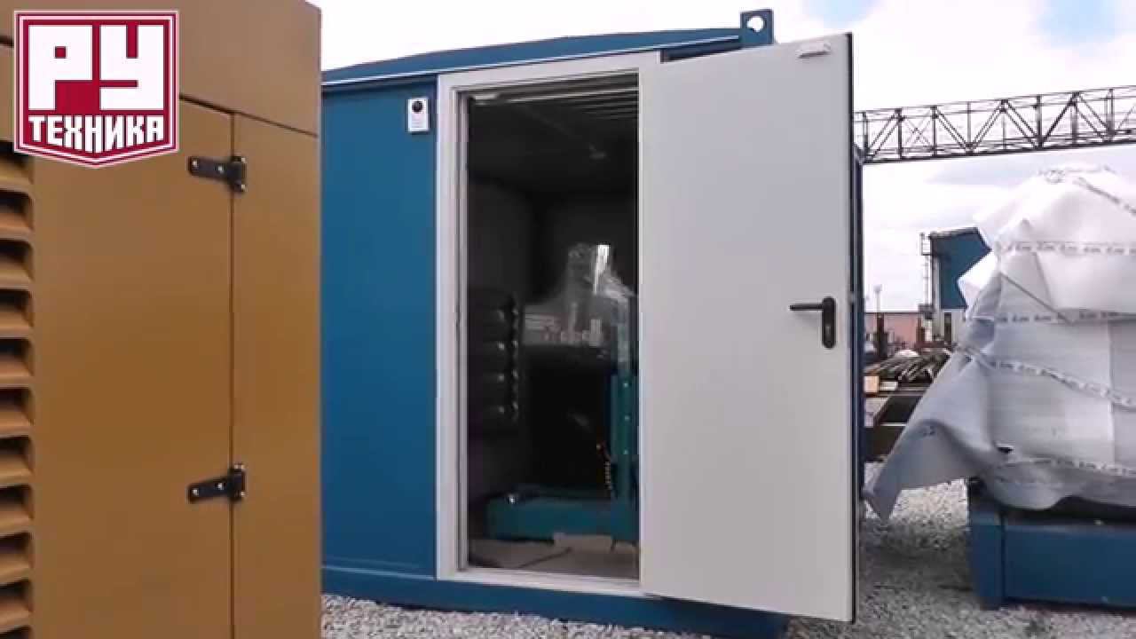 Дизельная электростанция 40 кВт АД-40-Т400-2Р в контейнере 