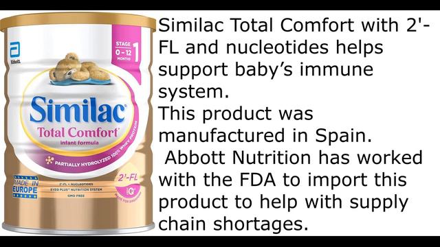 Can I give my baby Similac total comfort? смотреть онлайн