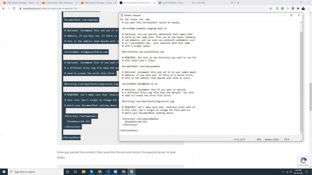 How to Create a Virtual Host in Apache 2.4 смотреть онлайн
