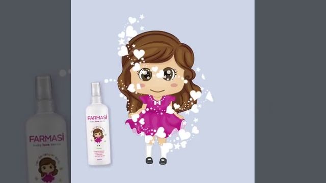 Детский спрей для лёгкого расчёсывания волос от Farmasi